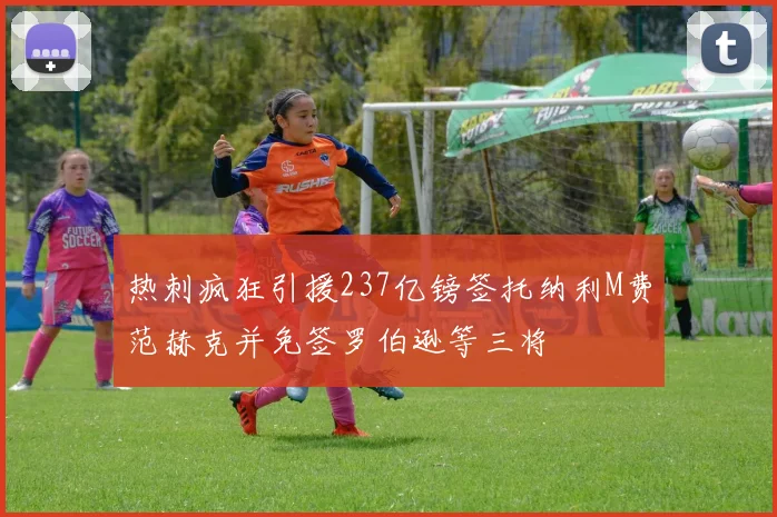 热刺疯狂引援237亿镑签托纳利M费范赫克并免签罗伯逊等三将